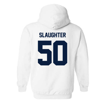 Georgia Southern - NCAA Football : Jaylen Slaughter - Classic Fashion Shersey Hooded Sweatshirt-1