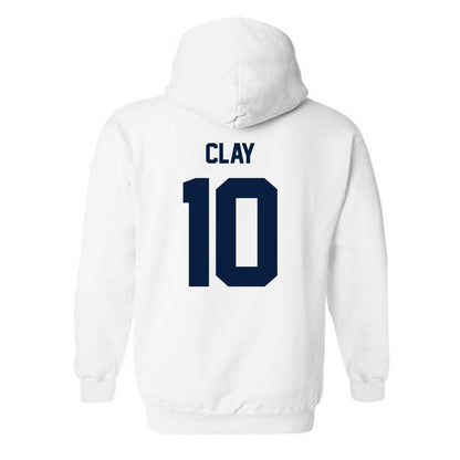 Georgia Southern - NCAA Men's Basketball : Hayden Clay - Classic Fashion Shersey Hooded Sweatshirt-1