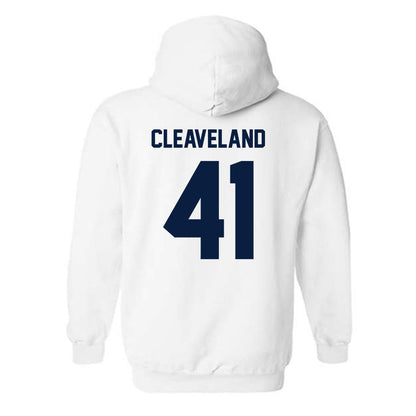 Georgia Southern - NCAA Women's Basketball : Kayla Cleaveland - Classic Fashion Shersey Hooded Sweatshirt-1