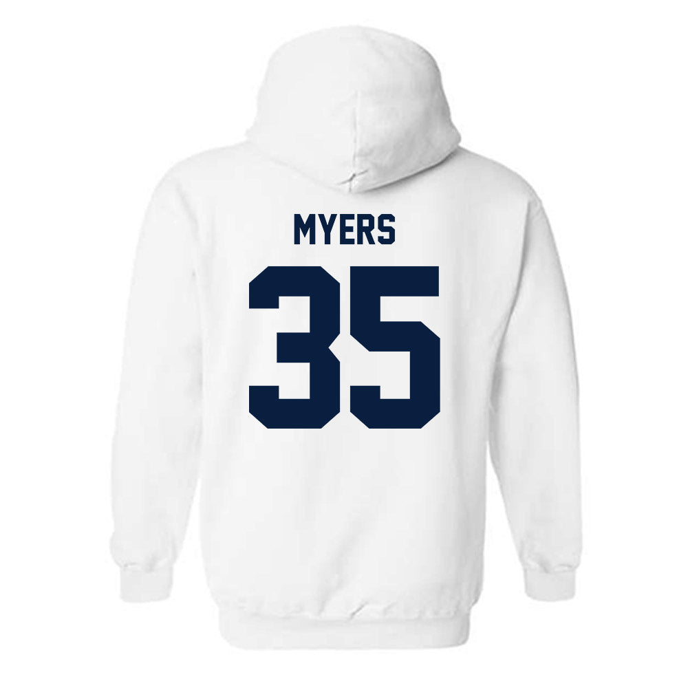 Georgia Southern - NCAA Baseball : Jack Myers - Classic Fashion Shersey Hooded Sweatshirt-1