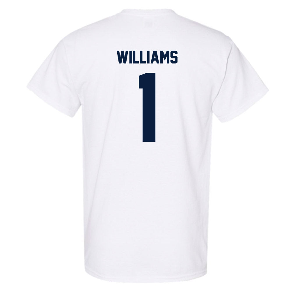 Georgia Southern - NCAA Men's Basketball : Dwayne Williams - Classic Fashion Shersey T-Shirt-1