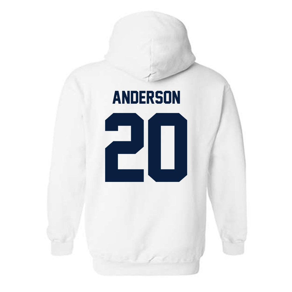Georgia Southern - NCAA Women's Basketball : Lia Anderson - Classic Fashion Shersey Hooded Sweatshirt-1