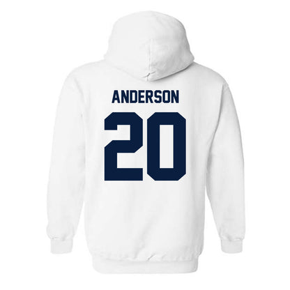 Georgia Southern - NCAA Women's Basketball : Lia Anderson - Classic Fashion Shersey Hooded Sweatshirt-1