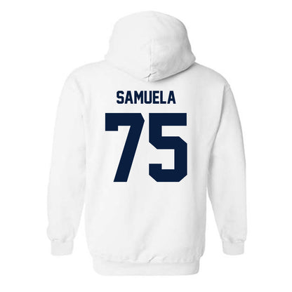 Georgia Southern - NCAA Football : Kingtriton Samuela - Classic Fashion Shersey Hooded Sweatshirt-1