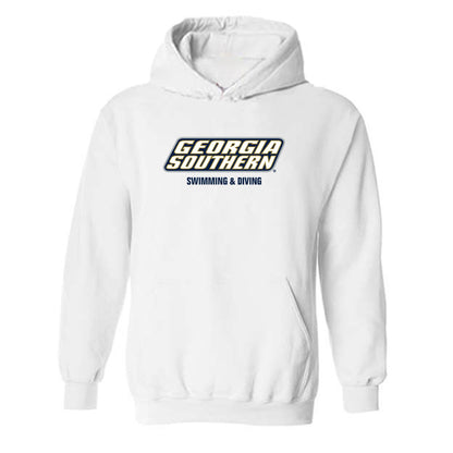 Georgia Southern - NCAA Women's Swimming & Diving : Sterling Burd - Classic Fashion Shersey Hooded Sweatshirt-0