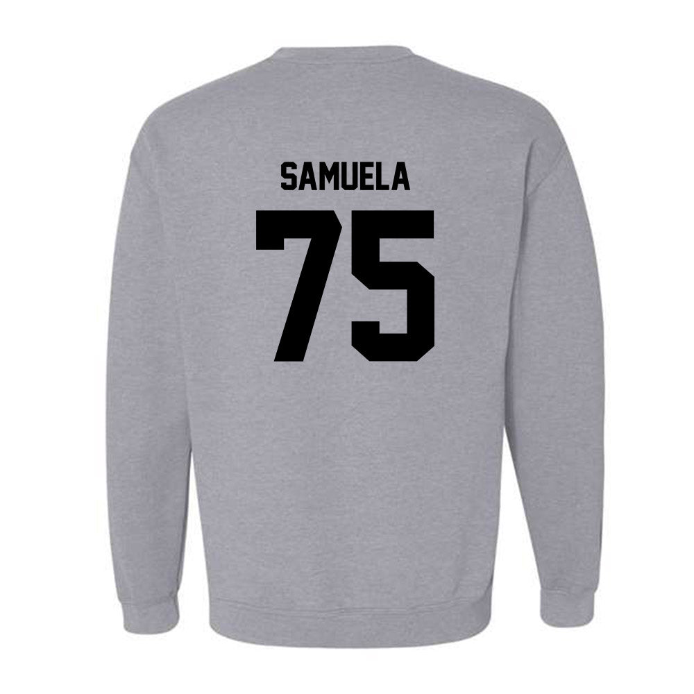 Georgia Southern - NCAA Football : Kingtriton Samuela - Classic Fashion Shersey Crewneck Sweatshirt-1