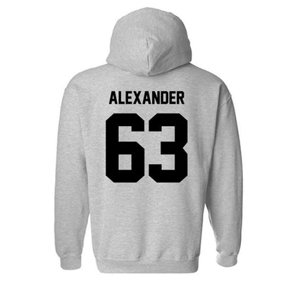 Georgia Southern - NCAA Football : Colin Alexander - Classic Fashion Shersey Hooded Sweatshirt-1