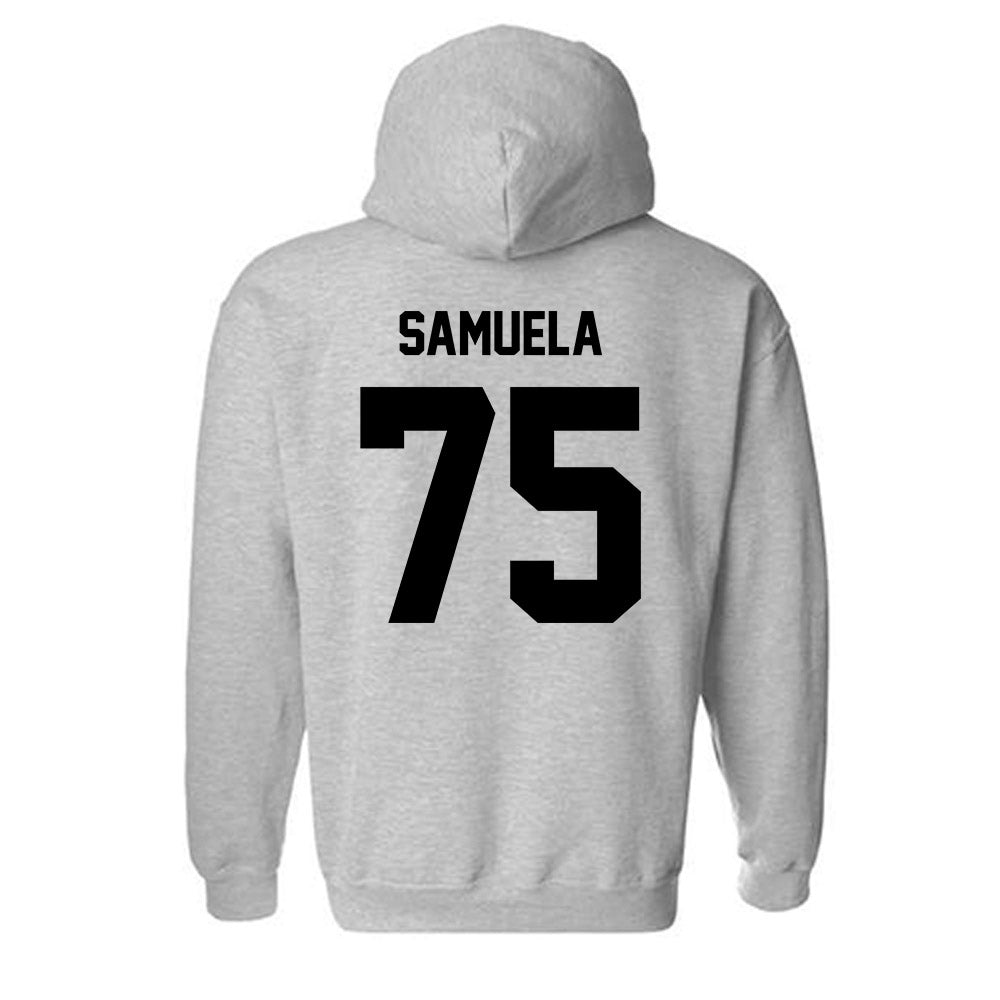 Georgia Southern - NCAA Football : Kingtriton Samuela - Classic Fashion Shersey Hooded Sweatshirt-1