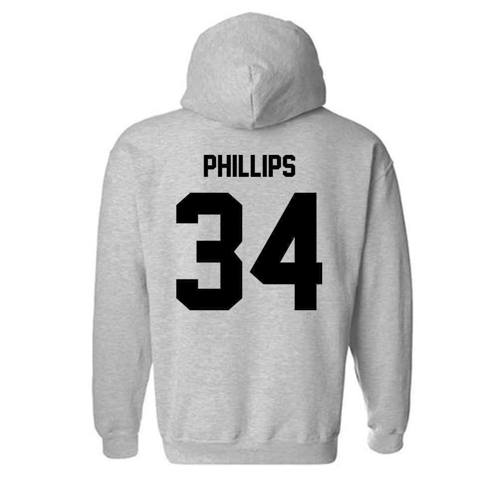 Georgia Southern - NCAA Baseball : Jacob Phillips - Classic Fashion Shersey Hooded Sweatshirt-1