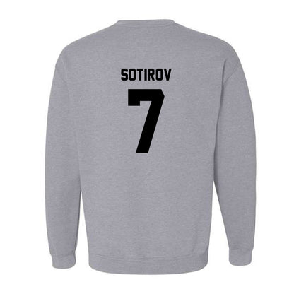 Georgia Southern - NCAA Men's Basketball : Tsvet Sotirov - Classic Fashion Shersey Crewneck Sweatshirt-1