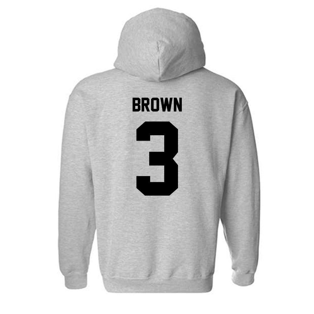 Georgia Southern - NCAA Women's Basketball : Nevaeh Brown - Classic Fashion Shersey Hooded Sweatshirt-1