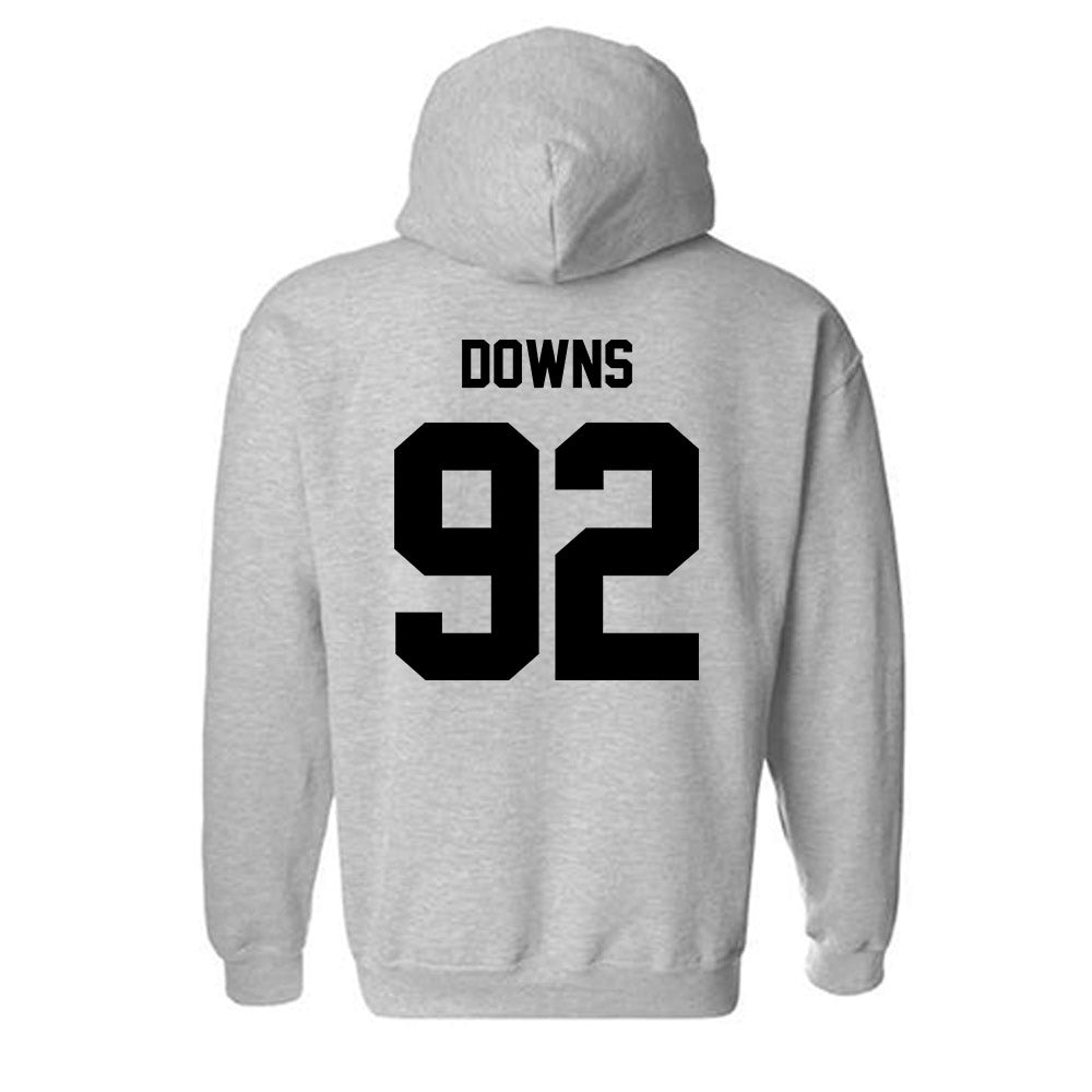 Georgia Southern - NCAA Football : Marcus Downs - Classic Fashion Shersey Hooded Sweatshirt-1