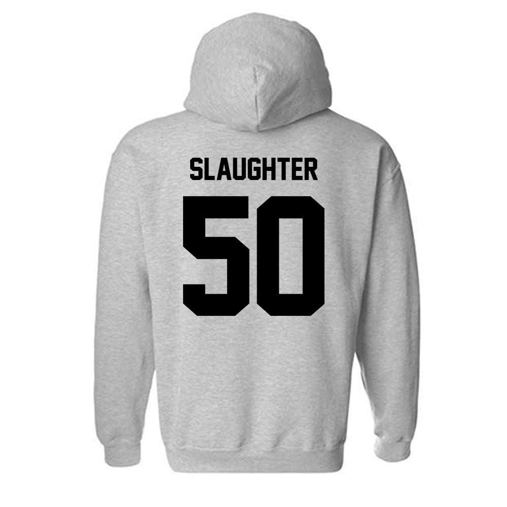 Georgia Southern - NCAA Football : Jaylen Slaughter - Classic Fashion Shersey Hooded Sweatshirt-1