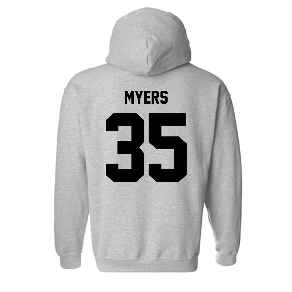 Georgia Southern - NCAA Baseball : Jack Myers - Classic Fashion Shersey Hooded Sweatshirt-1