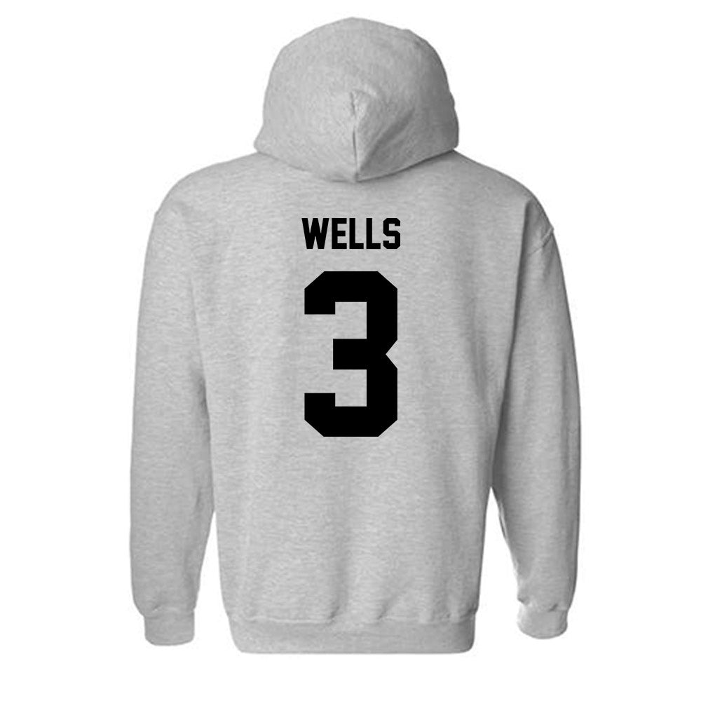 Georgia Southern - NCAA Baseball : Frank Wells - Classic Fashion Shersey Hooded Sweatshirt-1