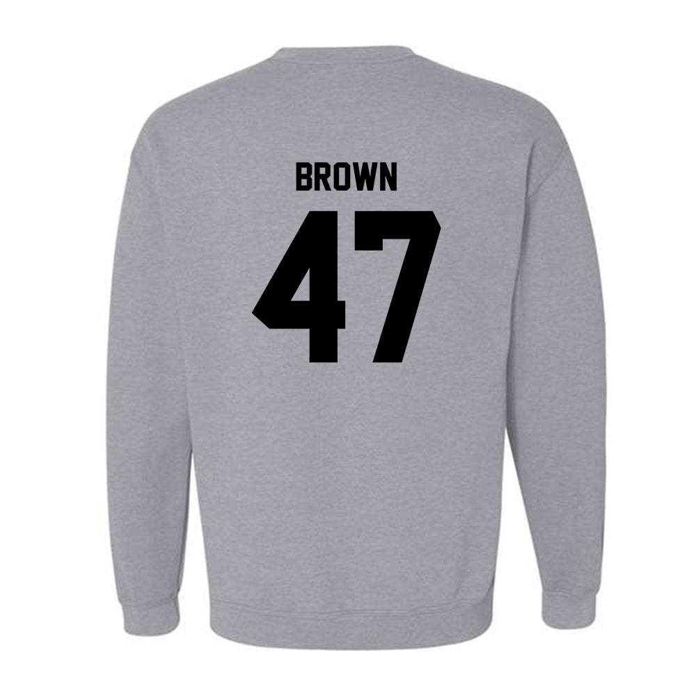 Georgia Southern - NCAA Football : Xavier Brown - Classic Fashion Shersey Crewneck Sweatshirt-1