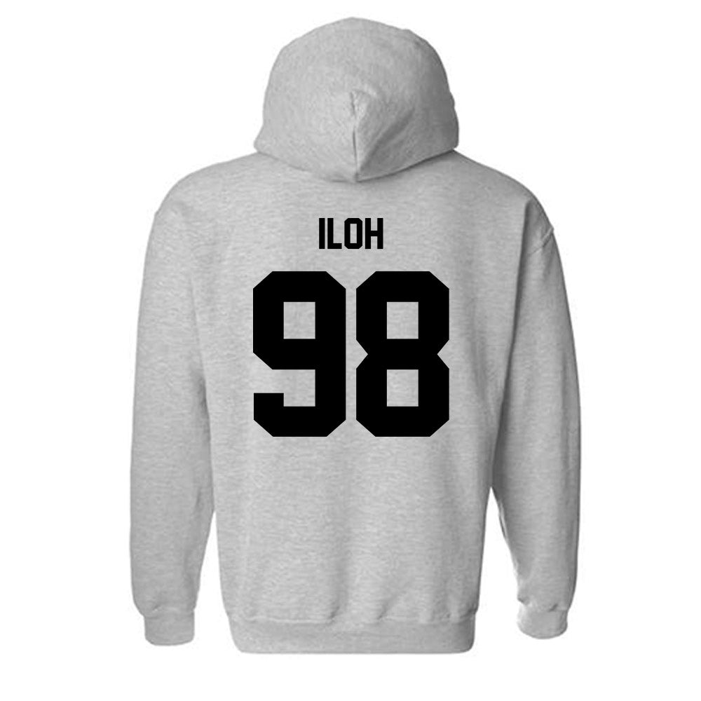 Georgia Southern - NCAA Football : Uche Iloh - Classic Fashion Shersey Hooded Sweatshirt-1