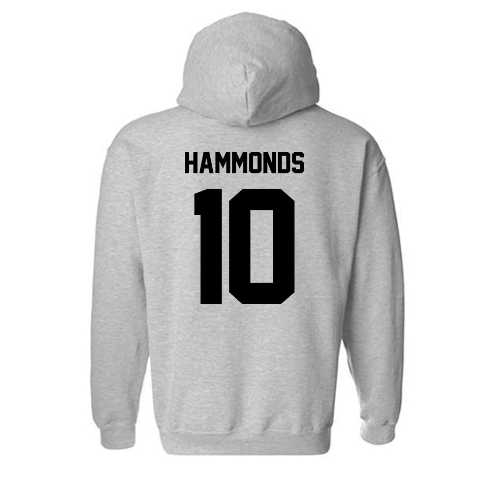 Georgia Southern - NCAA Football : Jacob Hammonds - Classic Fashion Shersey Hooded Sweatshirt-1