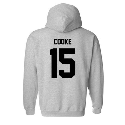 Georgia Southern - NCAA Women's Basketball : Armani Cooke - Classic Fashion Shersey Hooded Sweatshirt-1
