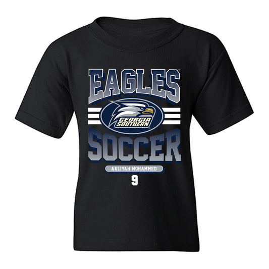 Georgia Southern - NCAA Women's Soccer : Aaliyah Mohammed - Classic Fashion Shersey Youth T-Shirt-0