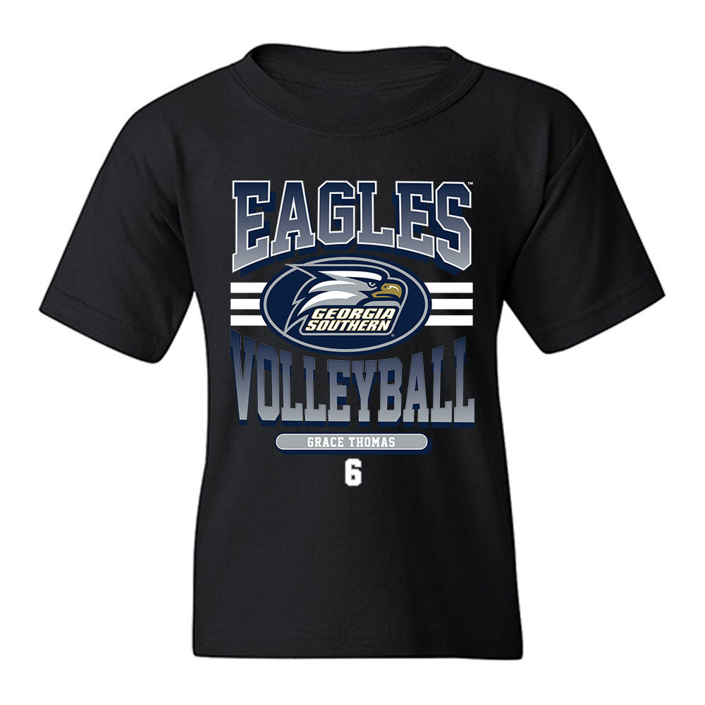 Georgia Southern - NCAA Women's Volleyball : Grace Thomas - Classic Fashion Shersey Youth T-Shirt-0