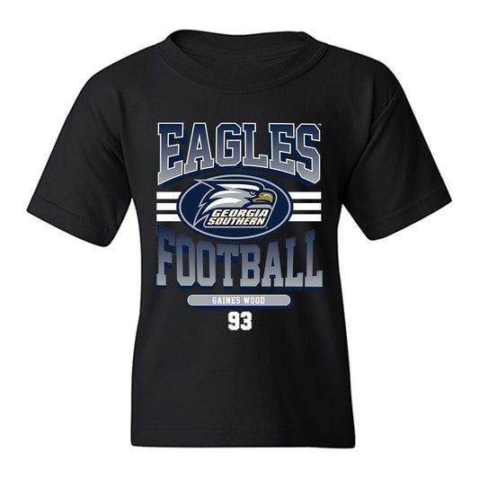 Georgia Southern - NCAA Football : Gaines Wood - Classic Fashion Shersey Youth T-Shirt-0