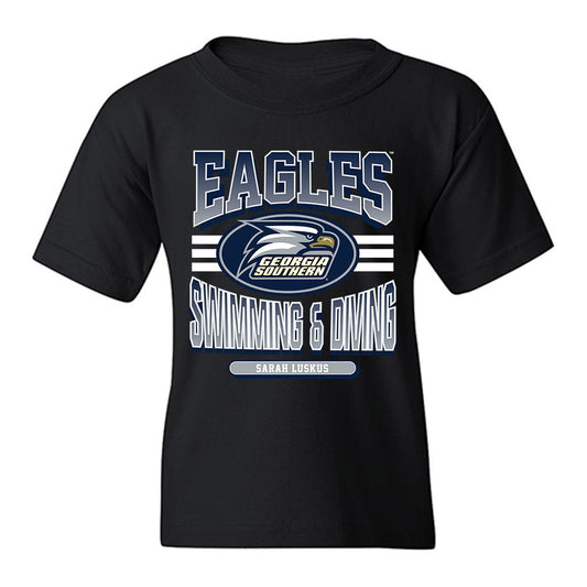 Georgia Southern - NCAA Women's Swimming & Diving : Sarah Luskus - Classic Fashion Shersey Youth T-Shirt-0