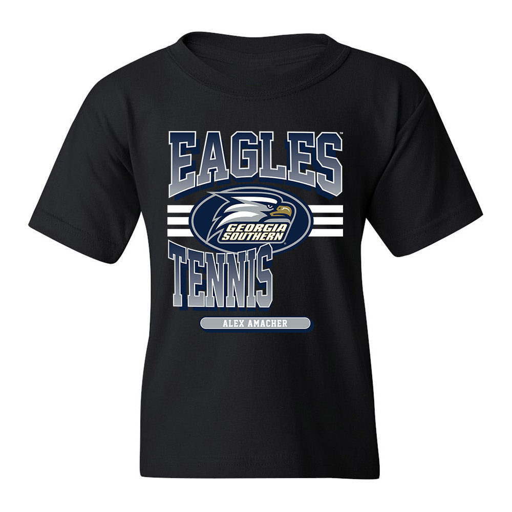 Georgia Southern - NCAA Men's Tennis : Alex Amacher - Classic Fashion Shersey Youth T-Shirt