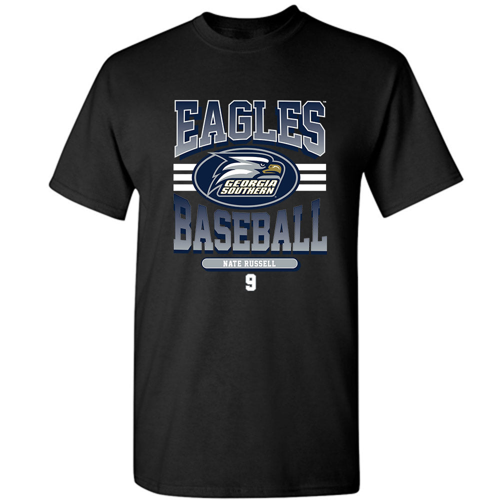 Georgia Southern - NCAA Baseball : Nate Russell - Classic Fashion Shersey T-Shirt-0