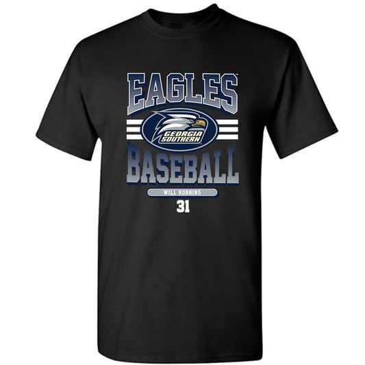 Georgia Southern - NCAA Baseball : Will Robbins - Classic Fashion Shersey T-Shirt-0