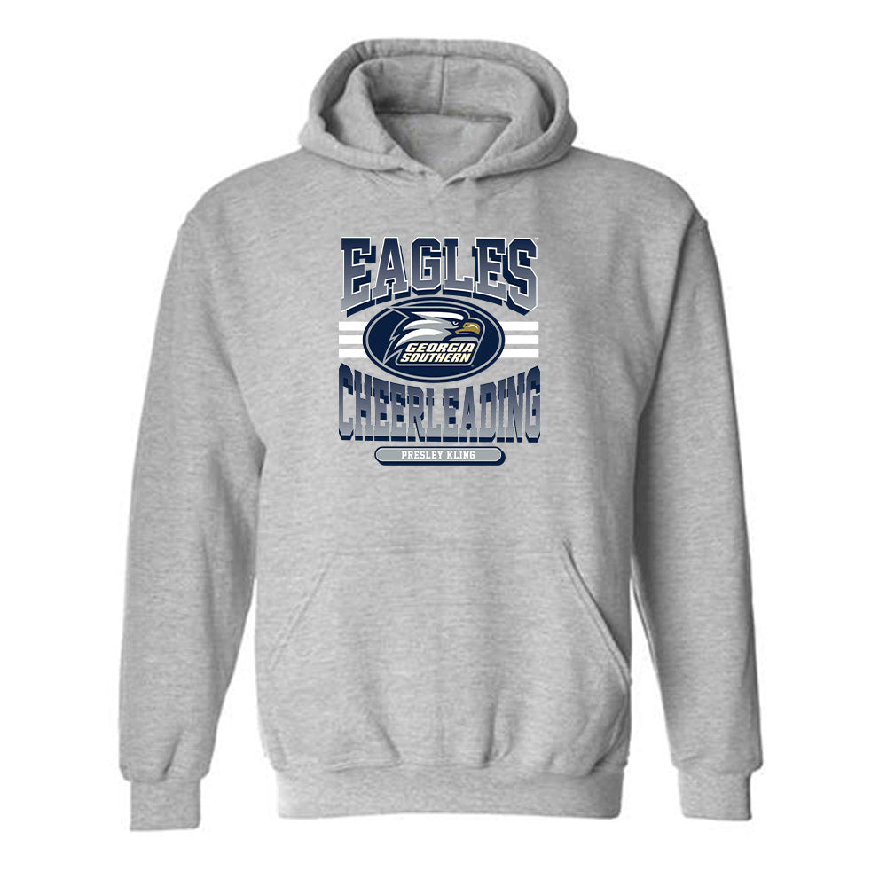Georgia Southern - NCAA Cheerleading : Presley Kling - Classic Fashion Shersey Hooded Sweatshirt-0