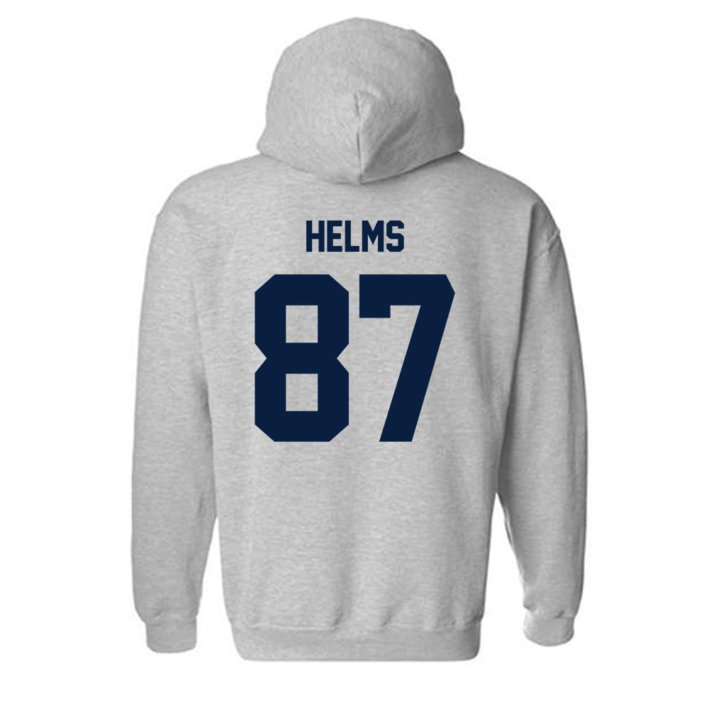 Georgia Southern - NCAA Football : River Helms - Classic Fashion Shersey Hooded Sweatshirt-1