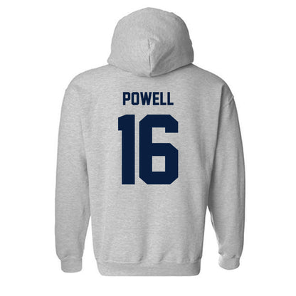 Georgia Southern - NCAA Women's Volleyball : Anna Powell - Classic Fashion Shersey Hooded Sweatshirt-1