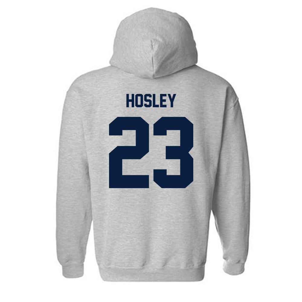 Georgia Southern - NCAA Women's Basketball : Mckayla Hosley - Classic Fashion Shersey Hooded Sweatshirt-1