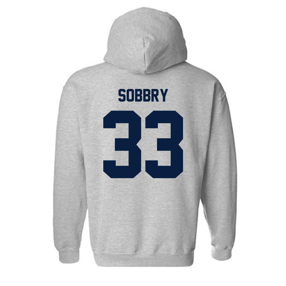 Georgia Southern - NCAA Baseball : Chance Sobbry - Classic Fashion Shersey Hooded Sweatshirt-1