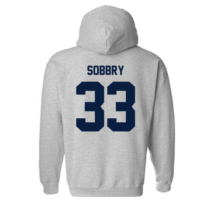 Georgia Southern - NCAA Baseball : Chance Sobbry - Classic Fashion Shersey Hooded Sweatshirt-1
