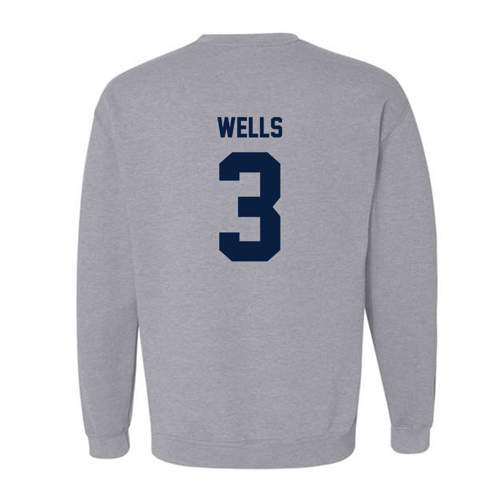 Georgia Southern - NCAA Baseball : Frank Wells - Classic Fashion Shersey Crewneck Sweatshirt-1