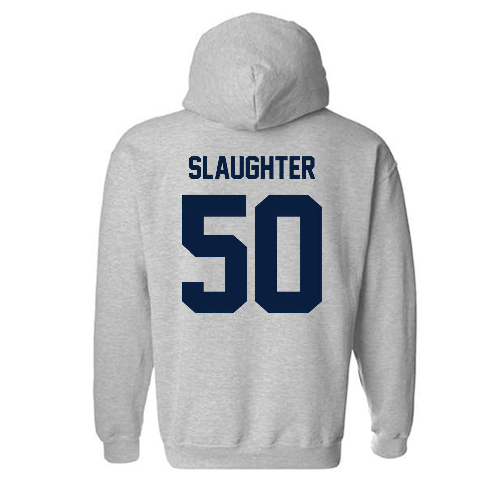 Georgia Southern - NCAA Football : Jaylen Slaughter - Classic Fashion Shersey Hooded Sweatshirt-1