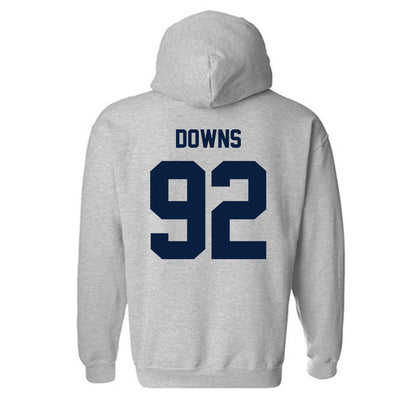 Georgia Southern - NCAA Football : Marcus Downs - Classic Fashion Shersey Hooded Sweatshirt-1