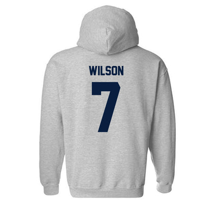 Georgia Southern - NCAA Women's Soccer : Kendall Wilson - Classic Fashion Shersey Hooded Sweatshirt-1
