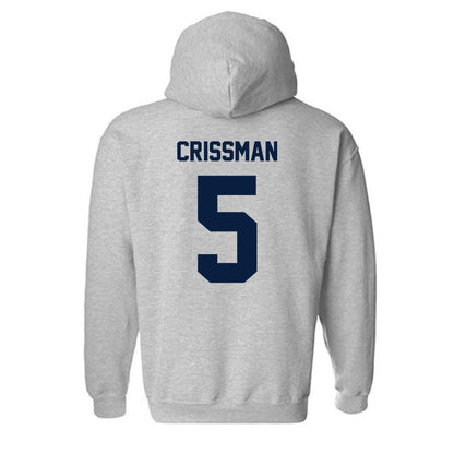 Georgia Southern - NCAA Men's Basketball : Cole Crissman - Classic Fashion Shersey Hooded Sweatshirt-1