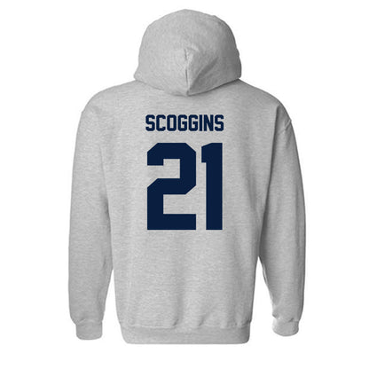Georgia Southern - NCAA Women's Basketball : Laney Scoggins - Classic Fashion Shersey Hooded Sweatshirt-1