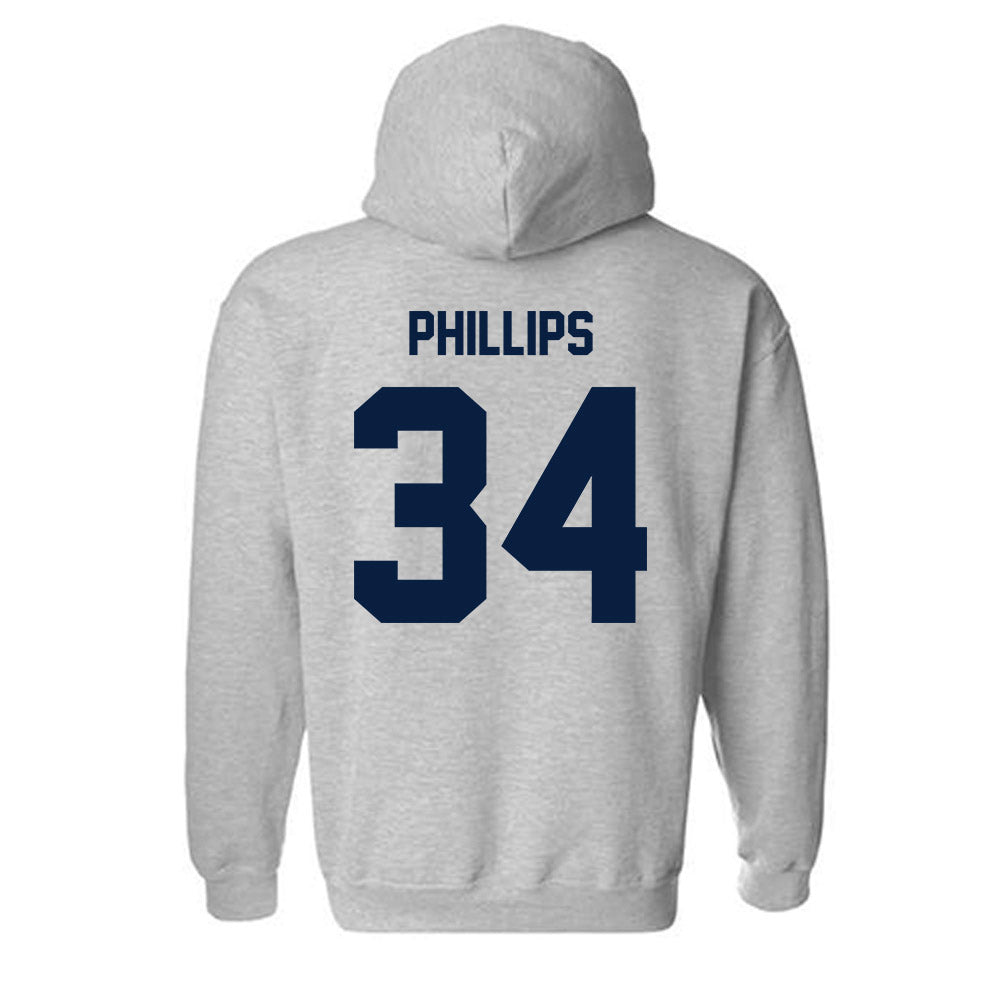 Georgia Southern - NCAA Baseball : Jacob Phillips - Classic Fashion Shersey Hooded Sweatshirt-1