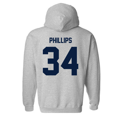 Georgia Southern - NCAA Baseball : Jacob Phillips - Classic Fashion Shersey Hooded Sweatshirt-1