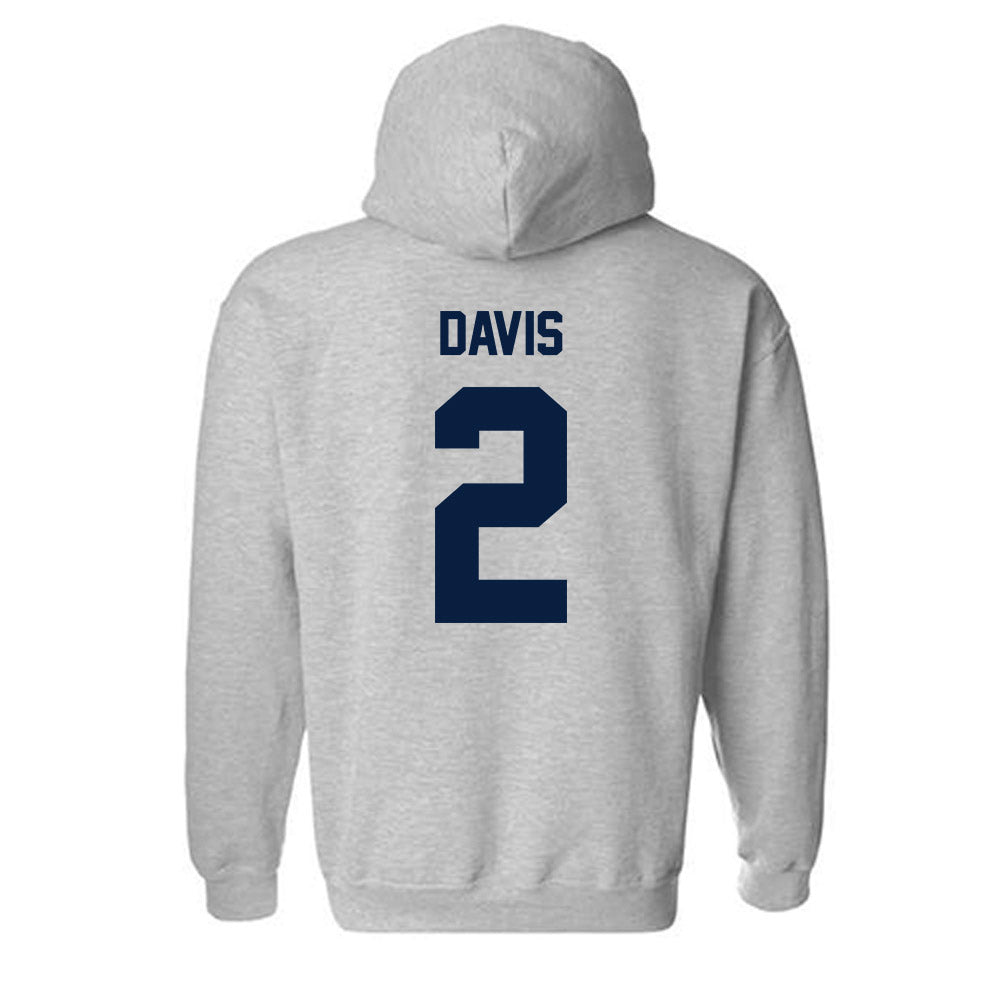 Georgia Southern - NCAA Baseball : John Davis - Classic Fashion Shersey Hooded Sweatshirt-1