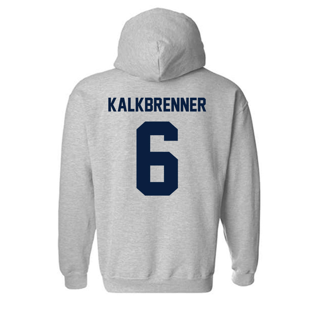 Georgia Southern - NCAA Baseball : Craig Kalkbrenner - Classic Fashion Shersey Hooded Sweatshirt-1
