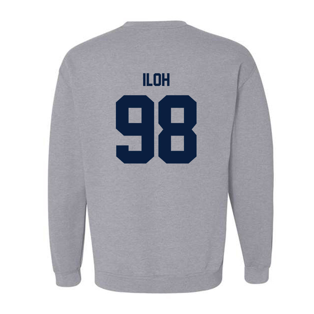 Georgia Southern - NCAA Football : Uche Iloh - Classic Fashion Shersey Crewneck Sweatshirt-1