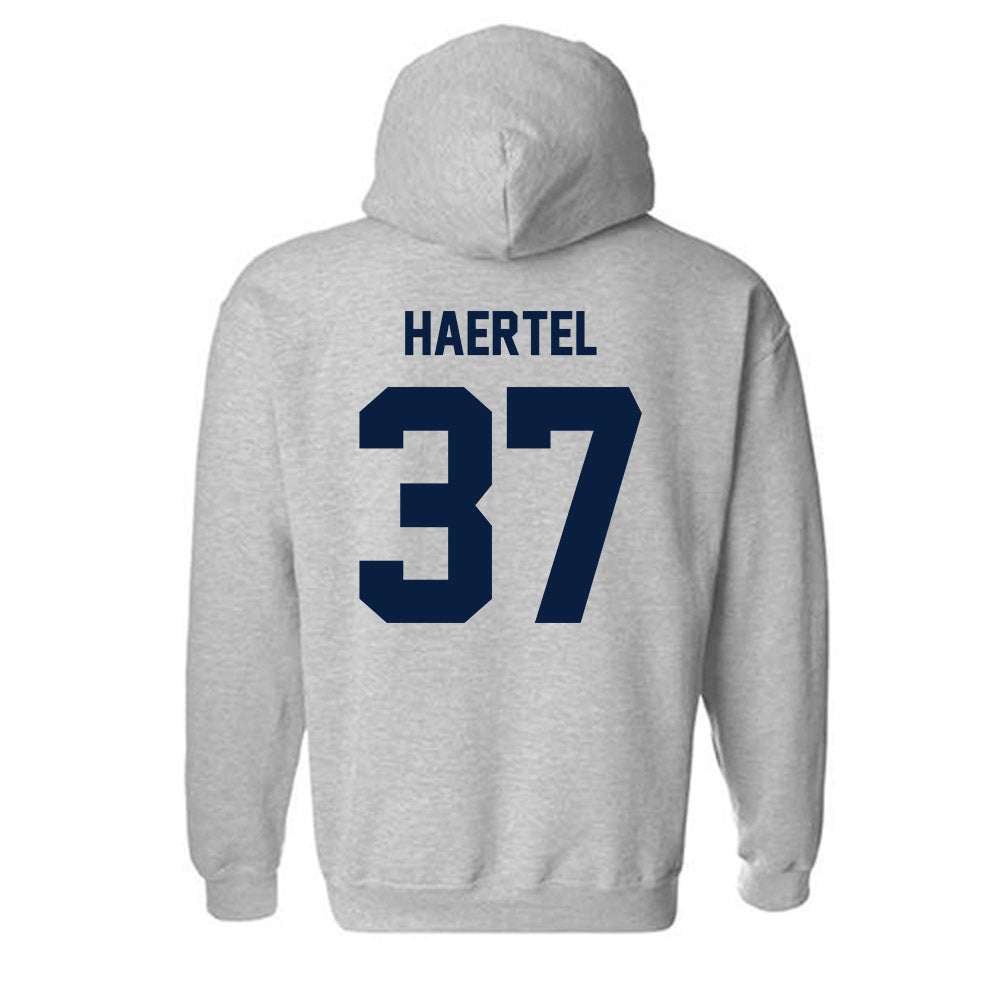 Georgia Southern - NCAA Football : Max Haertel - Classic Fashion Shersey Hooded Sweatshirt-1