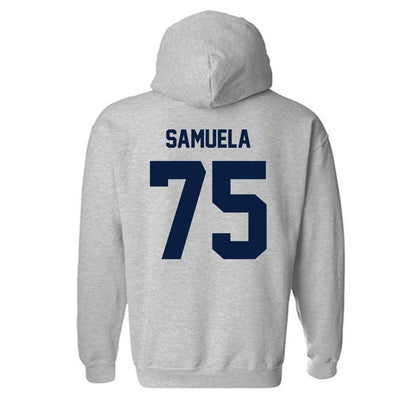 Georgia Southern - NCAA Football : Kingtriton Samuela - Classic Fashion Shersey Hooded Sweatshirt-1