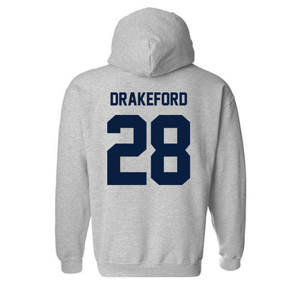 Georgia Southern - NCAA Football : Tylin Drakeford - Classic Fashion Shersey Hooded Sweatshirt-1